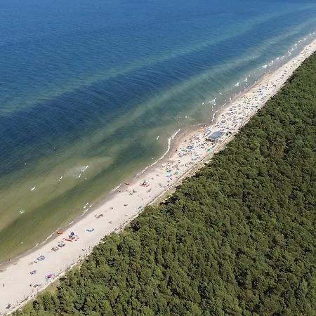 Apartment No 4 Seaside & Leisure In Hevenia Resort, 2 Min Do Plazy, Duzy Taras Treptower Deep