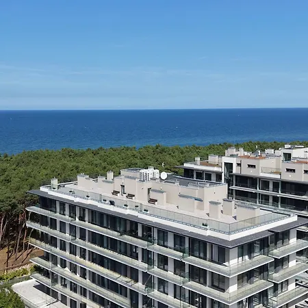 No 4 Seaside & Leisure In Hevenia Resort, 2 Min Do Plazy, Duzy Taras Apartment Treptower Deep